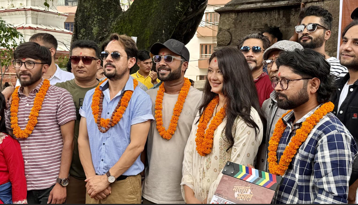 विजय र वर्षाको चलचित्र ‘मालती मंगले’को शुभमुहूर्त