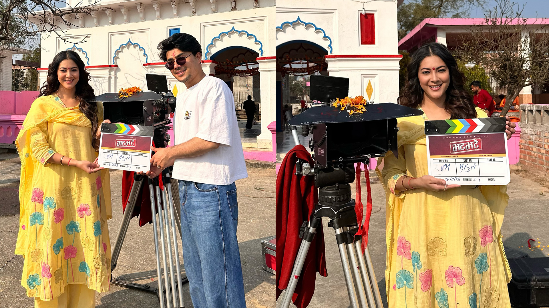 अञ्जना र सविनको जोडी बाँधिएको ‘भटभटे’को छायांकन सुरु