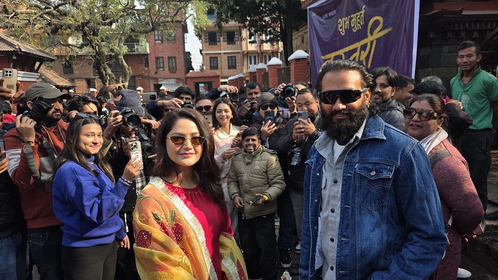 ‘कस्तुरी’को छायांकन सुरु, पहिलोपटक स्क्रिन सेयर गर्दै निखिल र वर्षा