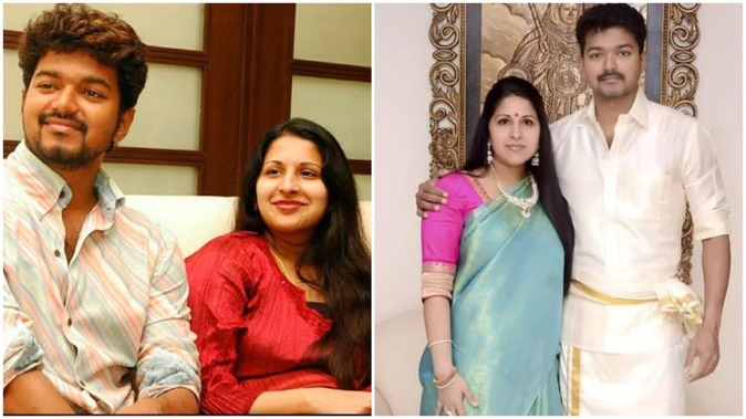 थलापति विजयको २५ वर्ष लामो वैवाहिक सम्बन्धमा दरार, पत्नीले हालिन् सम्बन्धविच्छेदको मुद्दा