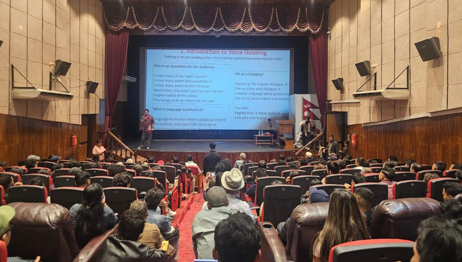 ‘भ्वाइस एक्टिङ एन्ड डबिङ’मा देखियो आकर्षण