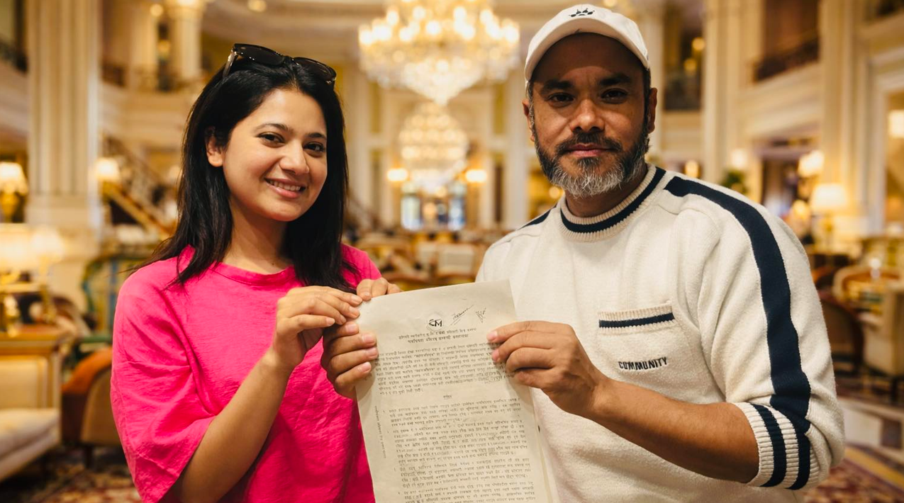 ‘महाराजधिराज’मा ‘महारानी’को रूपमा भित्रिइन् केकी