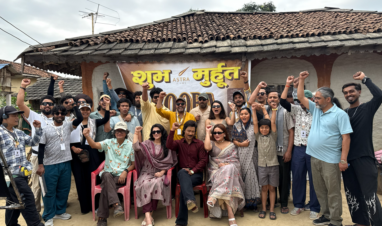 ‘जूबा’को छायांकन सुरु, भारतको राजस्थानमा पनि छायांकन हुने सिनेमाको सुटिङ सेड्युल ७५ दिन