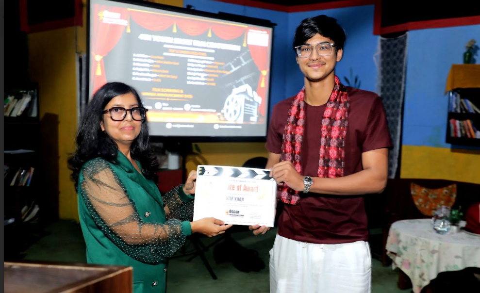‘ह्वाट शेखर स’ बन्यो चौथो युवा लघु सिनेमा प्रतियोगिताको विजयी